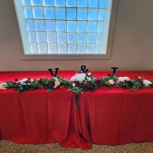 Lings Moment 9ft Head Table Florals